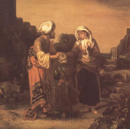 Barent fabritius The Expulsion of Hagar and Ishmael (mk33) Spain oil painting art